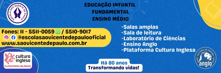 Alimentação - Colégio São Vicente de Paulo